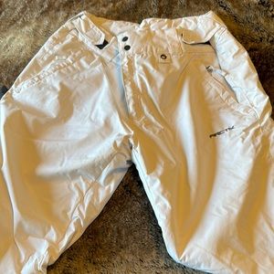 Arctix worn women’s snow pants - White & Grey size XLT